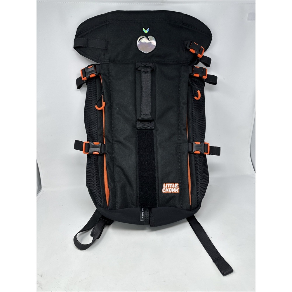 Little Chonk Maxine Medium One Dog Backpack Carrier Black M 14-19in 50lb New Tag